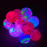 Ballon de football lumineux à LED qui brille dans le noir
