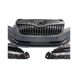 <span class=keywords><strong>Skoda</strong></span> SuperB d'<span class=keywords><strong>occasion</strong></span> 2017-2024 Haute Performance <span class=keywords><strong>RS</strong></span>/VRS Bodykit Grille en fibre de carbone plastique Accessoire arrière Mise à niveau du pare-chocs avant - Product Image 1