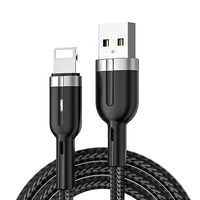 Cable de Datos Tipo-C de Carga Rápida, Trenzado en Cobre Puro, para iPhone, Android y Computadora, Venta al Por Mayor