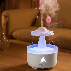 IMYCOO ベストセラー 家庭用レインクラウド加湿器 アロマディフューザー 電気式エッセンシャルオイル レイン ドロップ型フレグランスディフューザー - Product Image 6