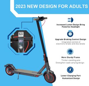 Entrega rápida desde el almacén de la UE Patinete eléctrico plegable para adultos 350W con APP Escooter <span class=keywords><strong>e</strong></span> scooters - Product Image 3