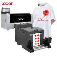 Locor-impresora dual XP600 de fábrica, impresora A3 DTF para ropa, camisetas, máquina de impresión de ropa, precio barato