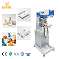 DOYAN Nouvelle machine d'impression par tampon pneumatique automatique haute performance en acier inoxydable 100x100mm pour sandales, cosmétiques, verre