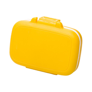 Mini boîte de rangement portable en plastique PP avec logo sérigraphié, étui à bijoux, boîte à pilules, organiseur pour le stockage de médicaments - Product Image 4