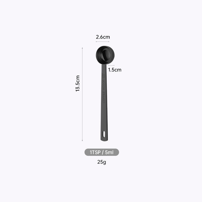 Black 5ML Measuring Spoon (SS304)