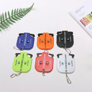 Contador de golpes de golf, marcador portátil para dos jugadores, accesorio de golf mini de plástico - Product Image 2