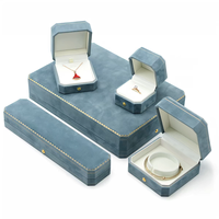 Boîte à bijoux vintage en cuir PU octogonal, couleur personnalisée, coffret cadeau, étui de rangement à fermeture magnétique pour bijoux de mariée