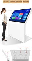 Kiosco Interactivo Todo en Uno con Pantalla Táctil en Forma de L, Pantalla Electrónica Interactiva para Presentaciones Corporativas, Pantallas Táctiles con Indicación de Dirección