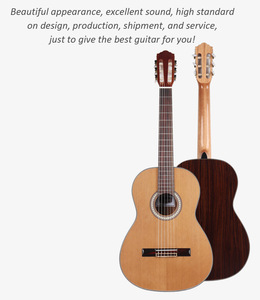 Nylon <b>String</b> Classical Guitar 38'' Solid <b>Top</b> Wood Guitar - Product Image 2