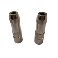 Connecteur RF coaxial L9-2-2 de nickelage en laiton fourni par le fabricant