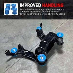 Pièces de châssis BEVINSEE E36 pour BMW, bagues de subchâssis arrière avec kit de bagues de montage du <span class=keywords><strong>diff</strong></span>érentiel pour BMW Série 3 - Product Image 4