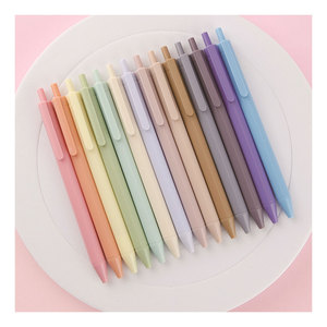 Bolígrafos de Gel Estilo Macaron LABON, Bolígrafos Estéticos Retráctiles con Tinta Negra Pastel, Escritura Suave y Cómoda - Product Image 1