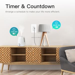 SLS WiFi Smart Power Prise murale Type C USB Double prise <span class=keywords><strong>de</strong></span> courant Prise Alexa et Google Prise en charge Conception séparée indépendante Type <span class=keywords><strong>de</strong></span> prise américaine - Product Image 5