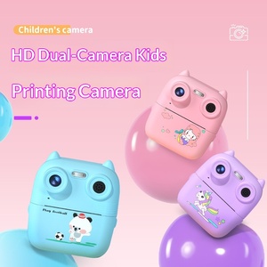 Nouvel appareil photo instantané pour enfants, impression thermique sur papier, pixels haute définition, écran 2,4 pouces, carte TF – Parfait pour les photos transfrontalières - Product Image 1