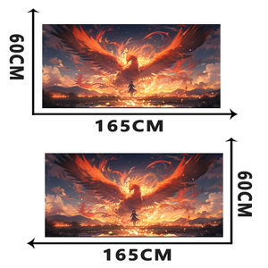 สติกเกอร์ภาพกราฟิกติดกระจกหลังสำหรับติดฟิล์ม3D หน้าต่างไวนิลเจาะรูดีไซน์รูปสัตว์ - Product Image 2