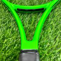 Raquettes de tennis professionnelles vert clair à haute élasticité, en carbone graphite, très vendues