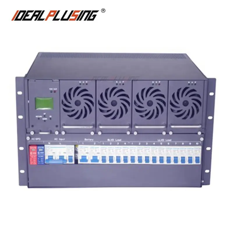 Telecom Systeem 220v naar 48v 200a 6U dc voeding