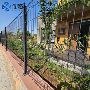 Clôture Jardins extérieurs Panneau incurvé 3D galvanisé Clôture en treillis métallique soudé pour terrain de jeu d'école de <span class=keywords><strong>jardin</strong></span> de route - Product Image 2