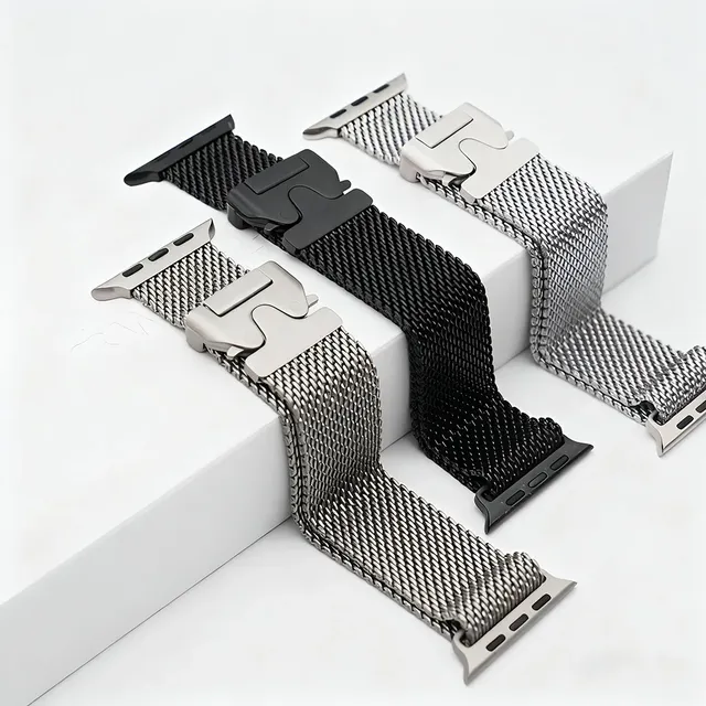 Milanese Loop Straps for Apple Watch Series 11 10 9 5 4 SE 8 7 6 46mm-42mm-41mm-45mm-44mm 40mm Ultra 2 49mm Accessories