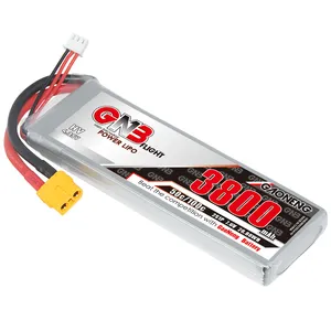 Bateria para carro RC drone RC Barco Soft Pack, bateria de venda quente GNB GAONENG LiHV 3800mah 2S 7.6V 50C 100C XT60 RC LiPo