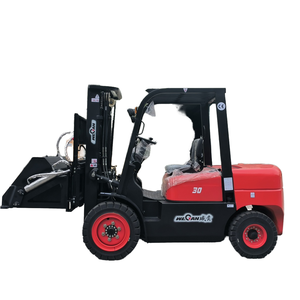 Carretilla elevadora de combustión interna con motor diésel directo de fábrica 3,5 T con cubo basculante para carretillas elevadoras de terreno agrícola - Product Image 1