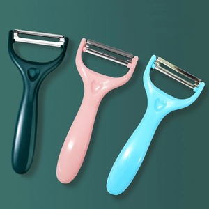 Multi Functional Fruit And Vegetable Peeler Stainless Steel 3 Pieces Set For Kitchen Use - Product Image 1