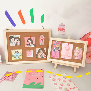 Tableau d'affichage créatif en liège imprimé de taille personnalisée suspendu pour <span class=keywords><strong>mobile</strong></span> tableau d'affichage avec cadre - Product Image 3