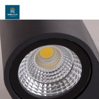 Lampe murale longue en aluminium de haute qualité, étanche IP65, éclairage LED extérieur, double température de couleur, garantie 3 ans pour le jardin