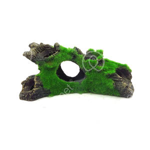 Vervallen Stam <span class=keywords><strong>Aquarium</strong></span>, Betta Vis Ornament, Zoetwater Ornament-Kleine Hars <span class=keywords><strong>Aquarium</strong></span> Decoratie <span class=keywords><strong>Log</strong></span> - Product Image 6