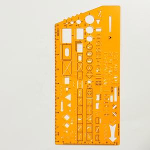 แผ่นพลาสติกใส Shenkir สำหรับทำเครื่องหมายบนแผนที่ หนา 1 มม. พร้อมไม้บรรทัดสำหรับกิจกรรมกีฬากลางแจ้ง - Product Image 3