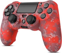 Coque de protection personnalisée pour manette de jeu, protection de remplacement, coque en silicone souple au toucher doux pour manette P4 Slim Pro