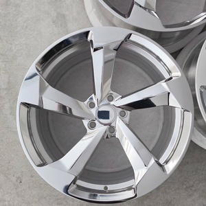 Jantes forgées 5x112 chromées personnalisées style rotatif pour voitures particulières <span class=keywords><strong>Audi</strong></span> S3 S4 S5 S6 S7 S8 SQ5 SQ7 SQ8 RS3 RS4 RS5 RS6 RS7 - Product Image 2