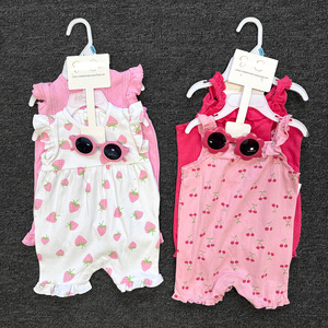 Set di 3 Pezzi per Neonata in 100% Cotone con Occhiali da Sole, Body Estivo per Neonati, <span class=keywords><strong>Abbigliamento</strong></span> Personalizzato - Product Image 2