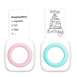 VSON 20236Mini Label <strong>Printer</strong> Thermal <strong>Printer</strong> Pocket Pink and Blue Can <strong>Printer</strong> <strong>Sticker</strong> <strong>Paper</strong> - Product Image 1