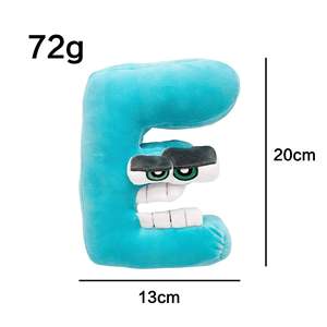 Set di 26 Peluche Alpha all'Ingrosso, Giocattoli Educativi Prescolare, Regali per Compleanni e Festività per Bambini - Product Image 5