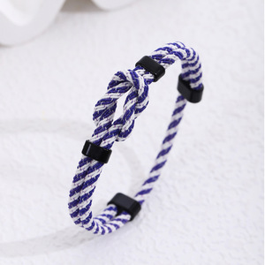 Nouveau bracelet en <span class=keywords><strong>corde</strong></span> de Milan tissé à la main, réglable, pour hommes, bracelet en <span class=keywords><strong>corde</strong></span> tissé à la main, bracelet en <span class=keywords><strong>corde</strong></span> rouge - Product Image 6