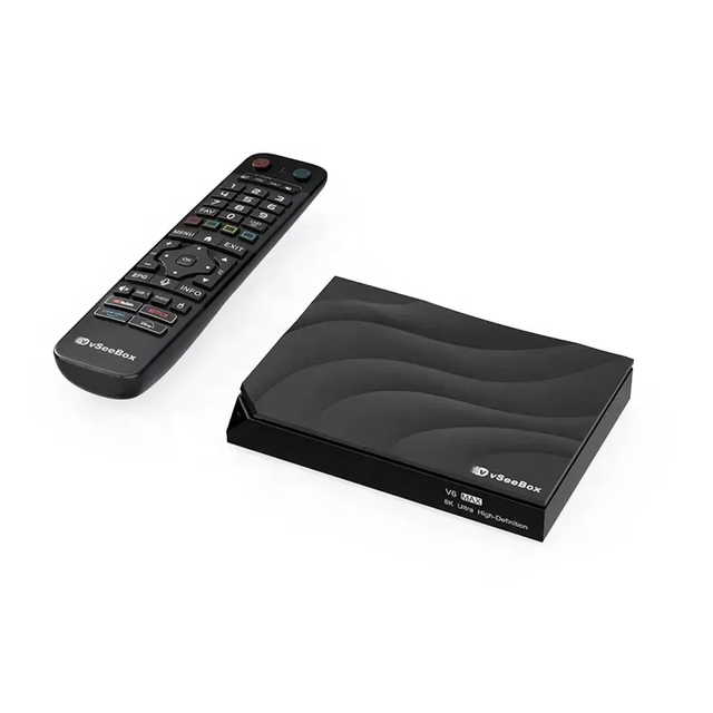 VseeBox V6 Max Hot Selling Android 14 TV Box Amlogic 905Y4 Quad Core 4GB 64GB Free No Monthly Fee Set Top Box