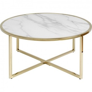 Coffee <b>Table</b> Furniture Stainless Steel Modern Luxury <b>Gold</b> Finishing <b>Round</b> Coffee <b>Table</b> For Home Hotel - Product Image 4