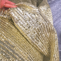Vêtement d'ombrage en aluminium, de couleur jaune, anti-soleil, réfléchissant, 80%