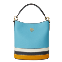 Offre Spéciale Design personnalisé femmes épissage couleur cuir oreiller sac de haute qualité à bas prix deux poignées Logo personnalisé impression en vrac