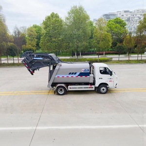 Camion Compacteur de Déchets Électrique <span class=keywords><strong>KLF</strong></span> Haute Capacité et Fiable 4x2 5,3m, Nouvelle Énergie, Autonomie 280KM, Vitesse 90km/h - Product Image 2