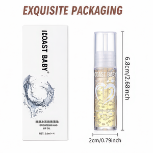 Huile à lèvres naturelle végane repulpante et hydratante effet miroir pour maquillage quotidien – Prix usine - Product Image 2