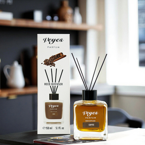 150ml all'ingrosso della fabbrica di Design di lusso Reed diffusore di profumo fresco durevole Reed diffusore per camera d'albergo - Product Image 4