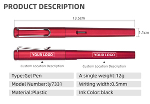 Bolígrafo de Gel Líquido de Secado Rápido de 0.5 mm con Logotipo Personalizado, para Uso Escolar y de Oficina - Product Image 6
