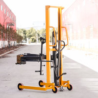 HaizhiLi 350kg 1460mm Hauteur de levage Chariot de levage de tambour hydraulique Gerbeur de tambour avec cerceau