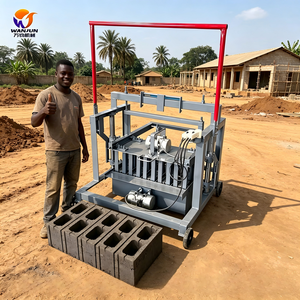 WJ 2-45B Una Máquina para 3 Tipos de Ladrillos, Sin Necesidad de Reemplazar el Equipo Completo; Mezclador Integrado con <span class=keywords><strong>Transportador</strong></span> que Ahorra Costos de Mano de Obra - Product Image 1