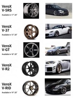 Rines de Aleación Forjada VeroX VS-5 de 18-22 Pulgadas 5x120 5x114.3 para BMW G87 Audi RS3 Mercedes Tesla Lexus Toyota GR86 Personalizados