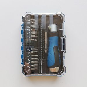 Ensemble d'outils de taille multifonctionnels en acier allié, à commande manuelle, pour usage domestique, avec embouts interchangeables et poignée confortable - Product Image 5