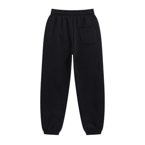 Pantalon de survêtement unisexe personnalisé, coupe ample, avec revers, en polaire épaisse 400 g/m², style streetwear, pour homme - Product Image 3