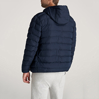 Vestes matelassées en gros à faible MOQ, design tendance, doudoune épaisse de haute qualité pour homme, idéale pour l'hiver